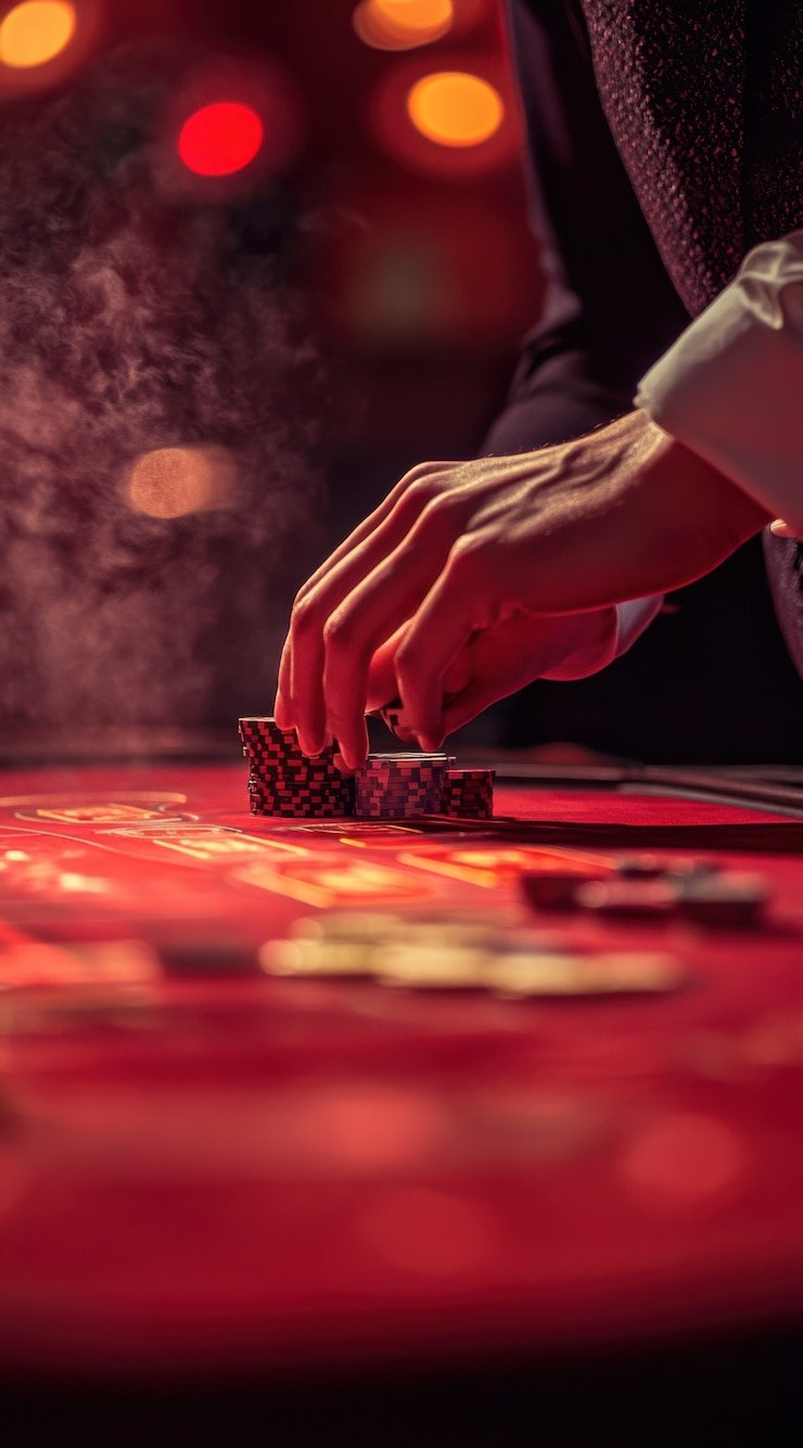 Kartu blackjack dan suasana kasino 2020