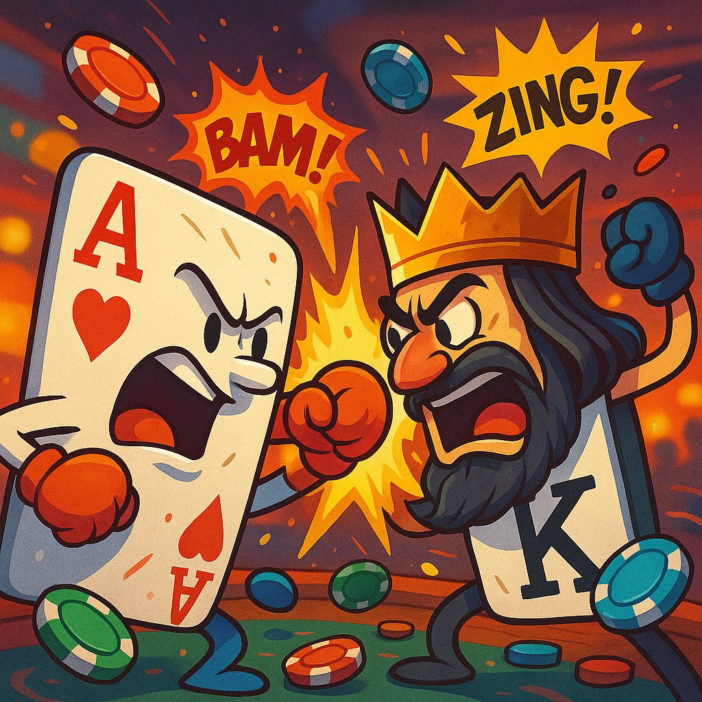 Pola angka bingo bernuansa hijau